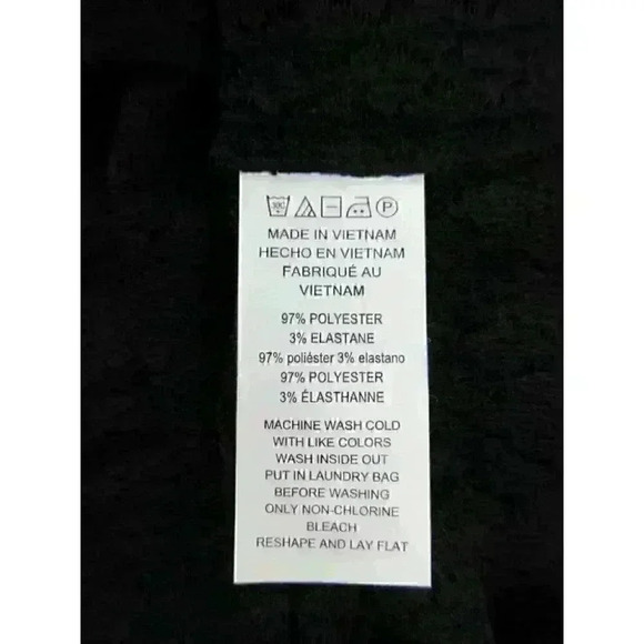 NEW! MICHAEL Michael Kors Women's L Ruffle Off-the-Shoulder Top In Black NWT $98 - Picture 4 of 4